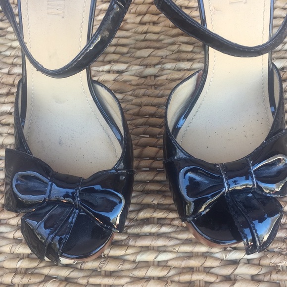 Sz 9 Black Patent Colin Stuart 51/2 Inch Heels - Picture 4 of 8